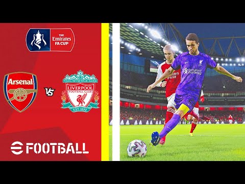 Arsenal vs Liverpool Emirates FA Cup EFOOTBALL PES