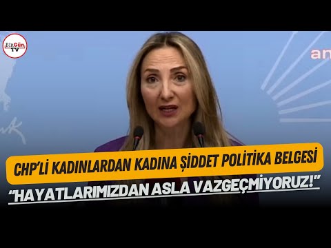 CHP'den 81 ilde eş zamanlı basın a&amp;ccedil;ıklaması! &amp;quot;HAYATLARIMIZDAN ASLA VAZGE&amp;Ccedil;MİYORUZ!&amp;quot;