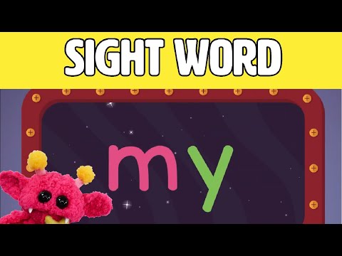 MY - Let's Learn the Sight Word MY with Hubble the Alien! | Nimalz Kidz! Songs and Fun!