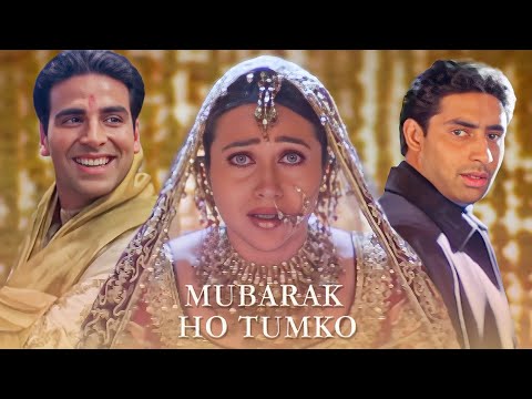 Mubarak Ho Tumko Ye Shaadi Tumhari - Lyrical | Udit Narayan | Karisma, Abhishek | Wedding Song