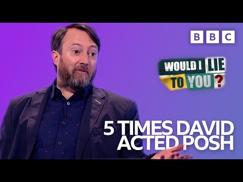 5 Times David Mitchell Comes Across 'Posh'! | Would I Lie to You? Compilation | Would I Lie To You?