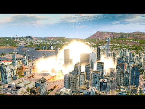 My Dream City gets destroyed by all Natural Disasters... | Cities: Skylines