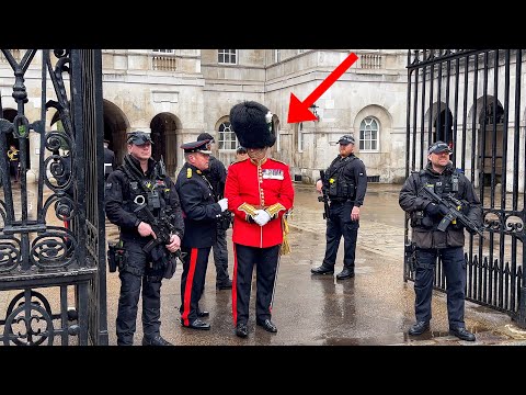 The &quot;BIG BOSS&quot; Rare Visit at Horse Guards