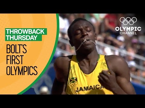 Usain Bolt's First Olympic Race | Throwback Thursday