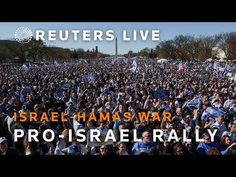 LIVE: Pro-Israel rally in Washington, DC