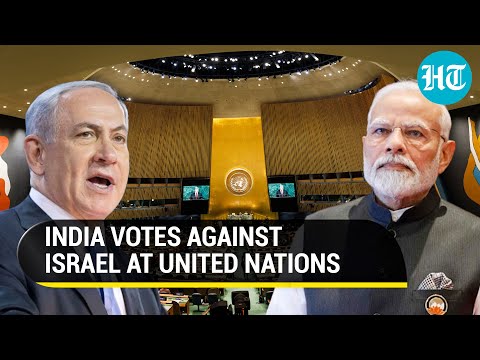 India's Anti-Israel Stand At UN Amid Gaza War; Votes Against Israeli Settlements In Palestine