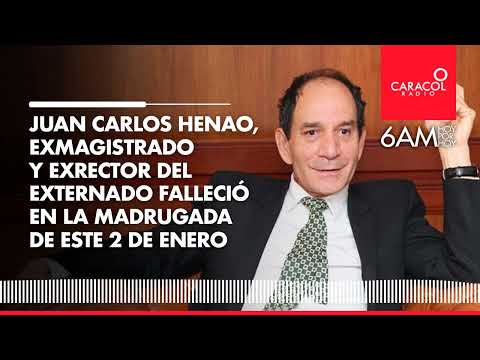 Juan Carlos Henao, exrector del Externado, falleci&oacute; | Caracol Radio