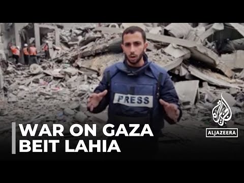 Beit Lahia in northern Gaza lies in ruins