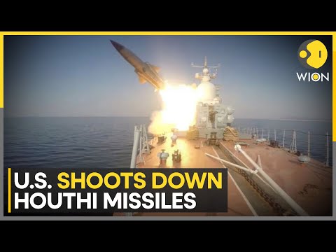 US shoots down Houthi missiles in Red Sea  | Latest News | WION