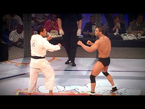 UFC 5 Free Fight: Royce Gracie vs Ken Shamrock 2 (1995)