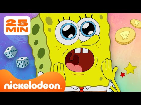 SpongeBobs beste SPIELE aller Zeiten 🎲 | 30 Minuten Compilation | SpongeBob Schwammkopf