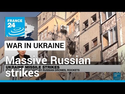 Kyiv 'awakened by loud sirens' amid massive Russian strikes on Ukraine &bull; FRANCE 24 English