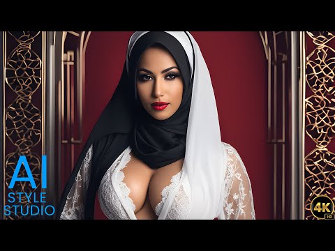 Exquisite Arabian Fashion in AI Model Girl Video