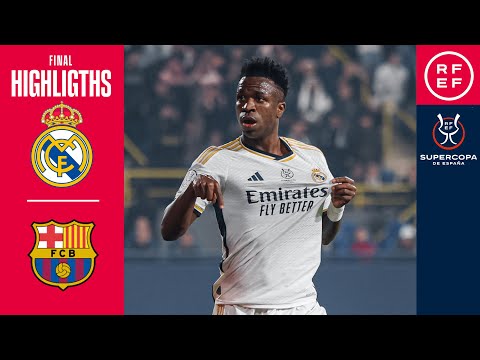 Resumen Supercopa de Espa&ntilde;a | Real Madrid 4-1 FC Barcelona | Final | 🔴 RFEF