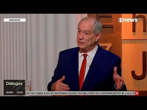 CIRO FALA SOBRE REFORMA TRIBUT&Aacute;RIA NA GLOBONEWS