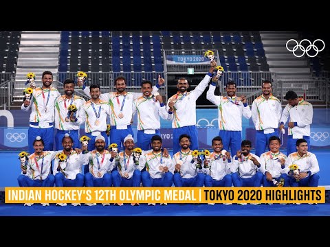 India&rsquo;s bronze medal ceremony 🏑 | 