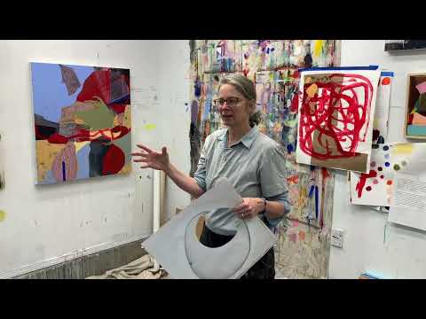 IN THE STUDIO WITH Roberta Aylward, Painter