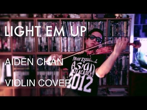 Fall Out Boy - My Songs Know What You Did In The Dark (Light Em Up) - Aiden Chan Violin Cover