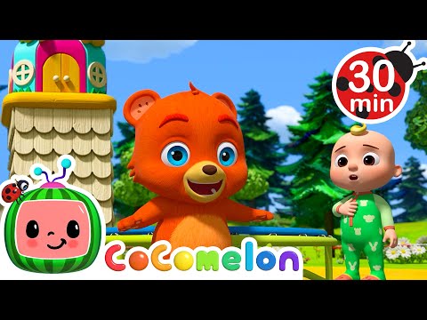 Hickory Dickory Dock | CoComelon Animal Time | Moonbug Kids - Farm Animals