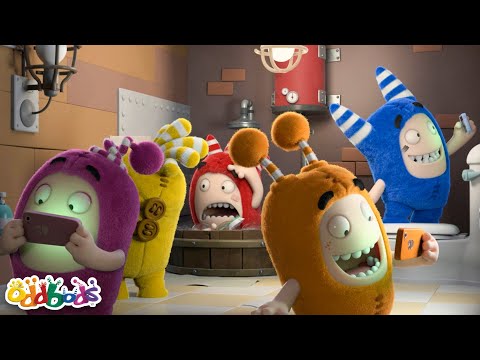 Glued to a Screen! | Oddbods TV Full Episodes | Funny Cartoons For Kids