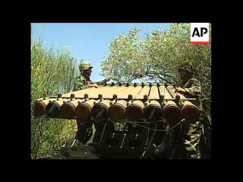 Hezbollah frontline tour in Southern Lebanon