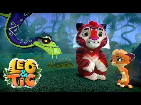 Leo and Tig 🦁 Autumn in Taiga 🐯 All episodes in row 🦁 Funny Family Good Animated Cartoon for Kids