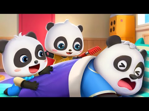 🤫Wake Up Daddy Challenge | Funny Kids Songs | Kids Cartoons | BabyBus