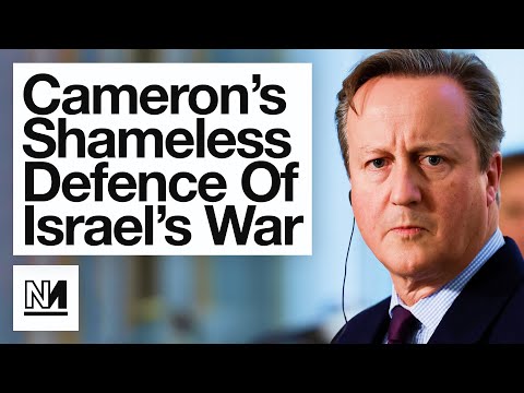 David Cameron&rsquo;s Disgraceful Defense of Israeli Genocide