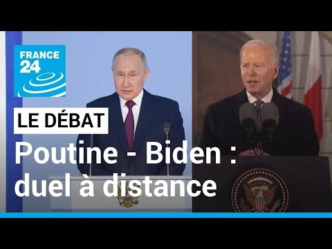 LE D&Eacute;BAT - Poutine / Biden, duel &agrave; distance : la guerre en Ukraine r&eacute;v&egrave;le deux mondes qui s'opposent