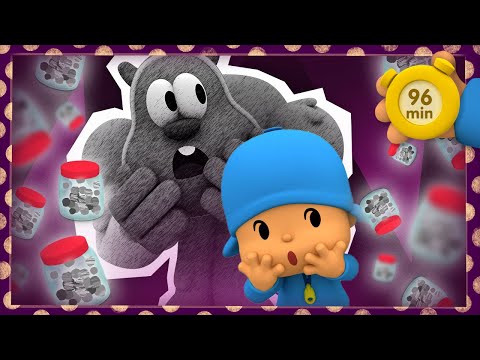 😱 POCOYO AND NINA - Feelings: I'm scared [96 min] | ANIMATED CARTOON for Children | FULL episodes