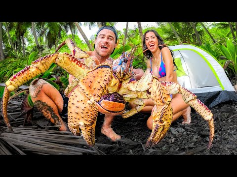 Camping On Giant Crab Island With My Girlfriend