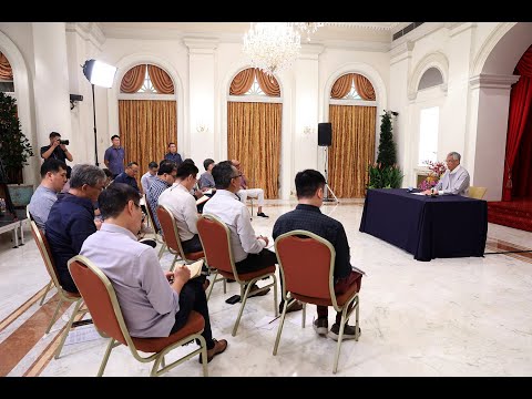 PM Lee Hsien Loong at Press Conference on Resignations of Speaker Tan Chuan-Jin and MP Cheng Li Hui