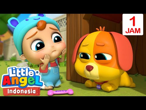 Bingo Yang Sakit, Cepat Sembuh Ya!🐶 | Little Angel Bahasa Indonesia | Kartun dan Lagu Anak