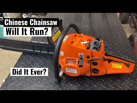 Chinese Chainsaw Challenge - Will it Run? (Unbelievable Amount of Problems)