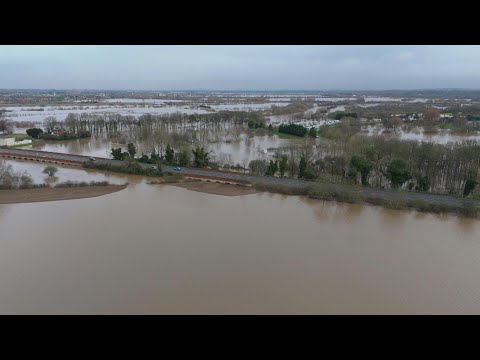 Flooding in central England following Storm Henk | AFP