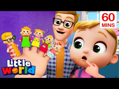 Finger Family Song + More Kids Songs &amp; Nursery Rhymes by Little World