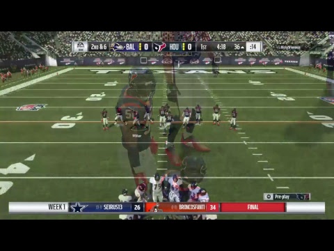 Opening Day Week 1 Texans vs Ravens