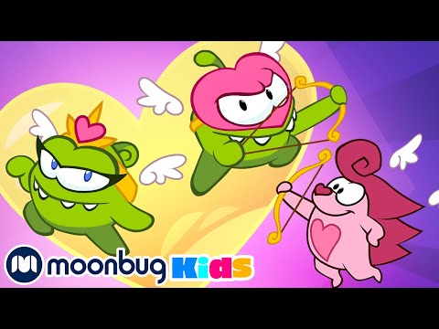 Om Nom Stories - Cupid's Bow: Valentines | Cut The Rope | Funny Cartoons for Kids &amp; Babies | Moonbug