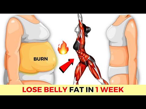 🔥Burn STUBBORN BELLY DO THIS LOSE BELLY FAT WORKOUT FOR 7 DAYS | 100% GUARANTEED RESULTS