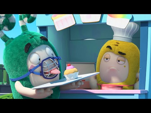 Oddbods | Cake Disaster! | Funny Cartoons For Kids