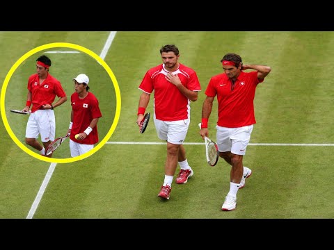 Tennis Most INSANE Doubles Match You've Never Seen Before (Federer vs Nishikori)