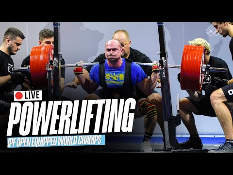 ?  LIVE World Open Equipped Powerlifting Championships | Men 83kg