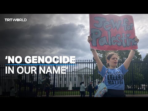 Jewish Americans protest against &lsquo;genocide&rsquo; in Gaza