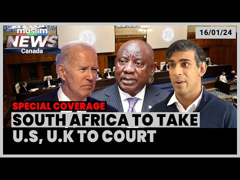 South Africa to take U.S, U.K to court for complicity in Israeli war crimes | Jan 16, 2024