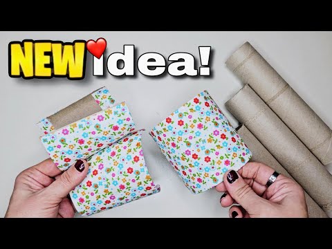 Very Useful, Great Idea with Cardboard Rolls ♻️👍 Look What I Did 🥰