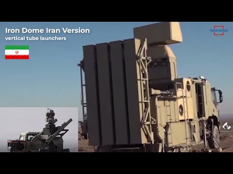 Iron Dome Iran Version, New Missile System with Vertical Tube Launchers has Entered IRGC Service