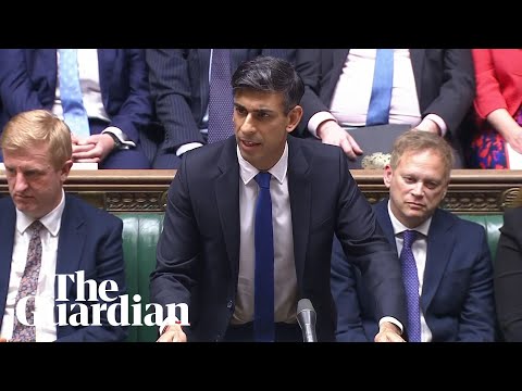 Rishi Sunak takes weekly PMQs before MPs debate Rwanda bill &ndash; as it happened