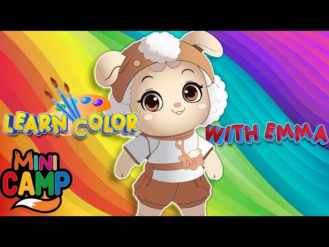 Learn Colors With Baby Doo Doo Doo | Learning Video For Toddlers and Nursery Rhymes | Mini Camp