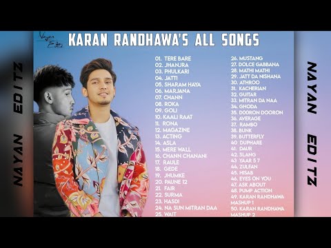 Karan Randhawa All Songs | Best Of Karan Randhawa | Punjabi Jukebox |Top 50 Songs Of Karan Randhawa|