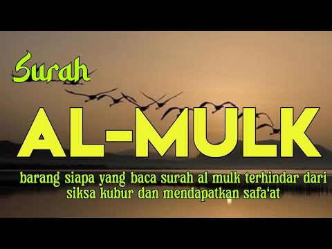 Surah Al-Mulk Bacaan Merdu Pengantar Tidur, Terhindar Dari Siksa Kubur